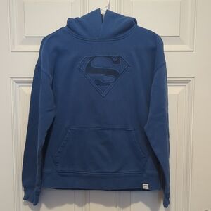 Blue Superman Hoodie
